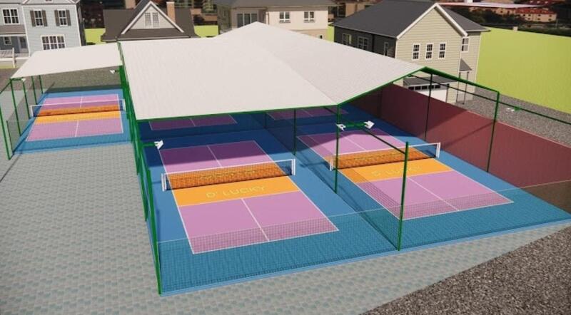 Sân pickleball D'Lucky