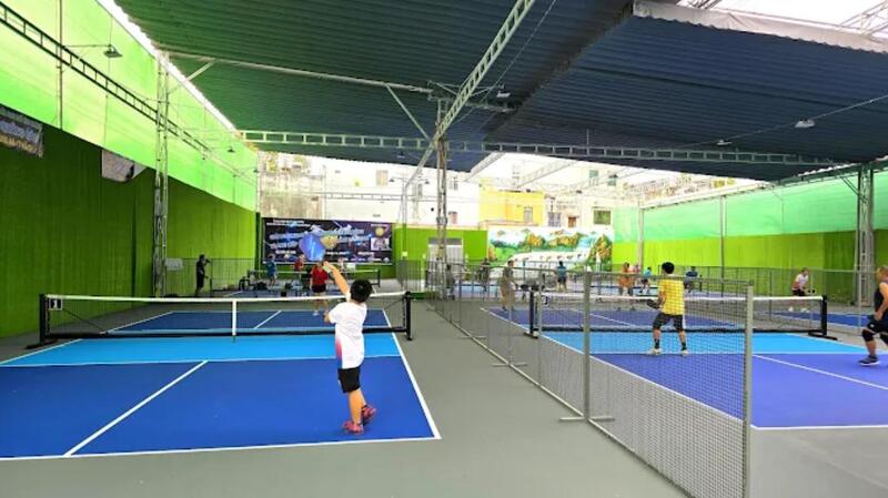 Sân pickleball Cafe Phố Bình Khánh
