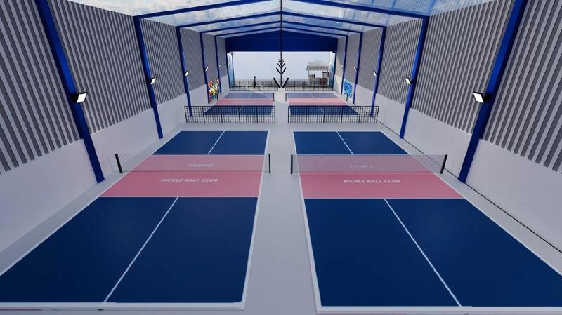 Sân Pickleball D-MAX 