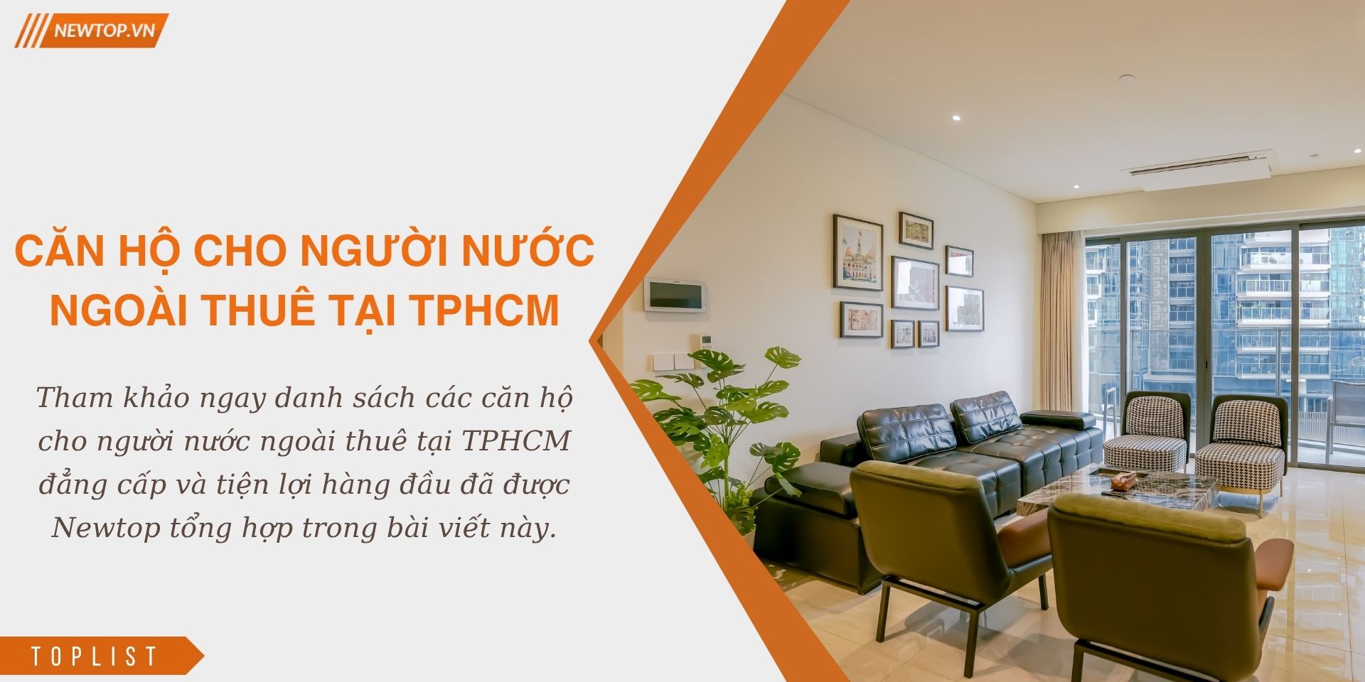 Căn hộ cho người nước ngoài thuê tại TPHCM