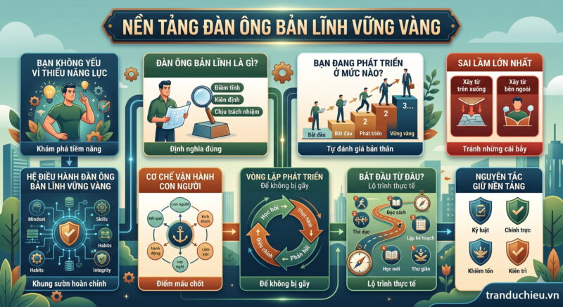 Đàn ông bản lĩnh vững vàng